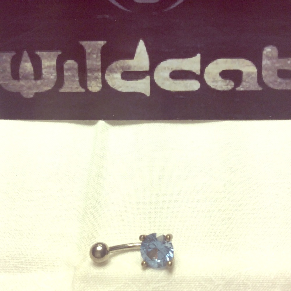 Wildcat Crystal Set Belly Piercing